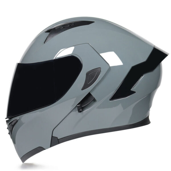 Half Helmet Helmet Personality Winter Locomotive Gray - Image 104