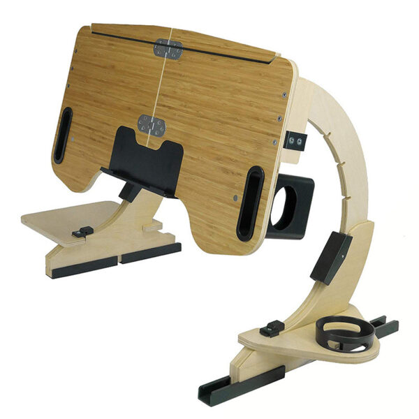 Playing Computer Table Lying On The Bed Wooden Folding Adjustable Angle - Image 10