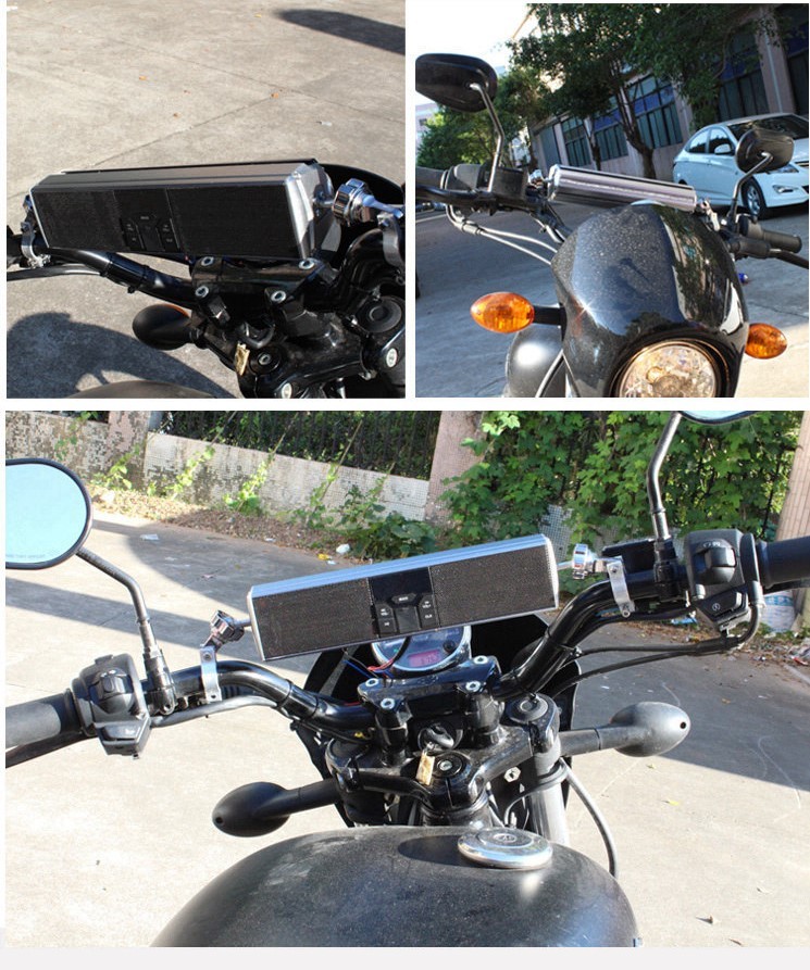 Waterproof Motorcycle Bluetooth Speakers - Image 1
