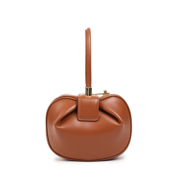 Leather handbags fashion dumplings handbag - Image 10