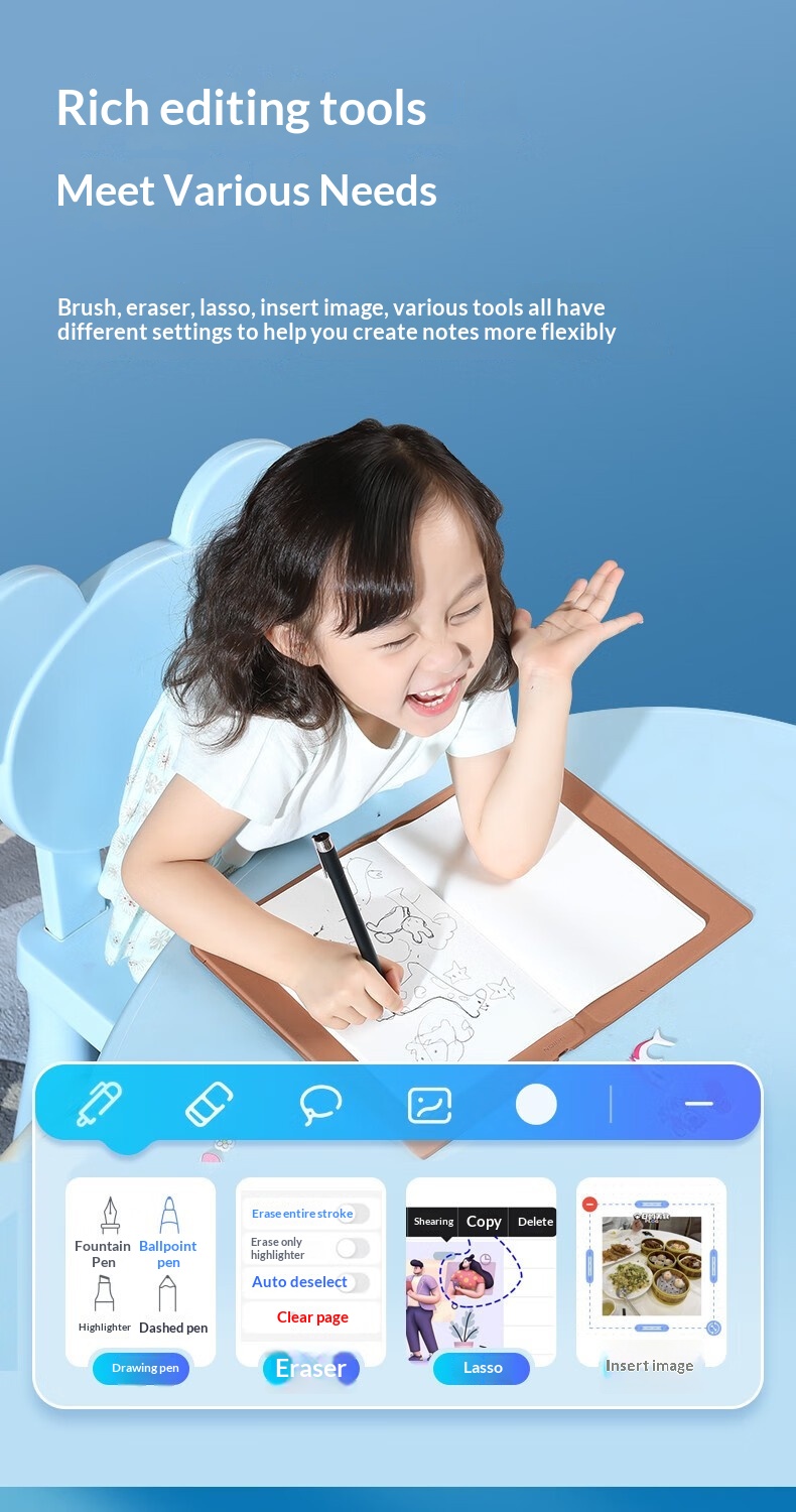 Drawing Tablet Writing Board Handwriting Tablet Notebook - Image 11