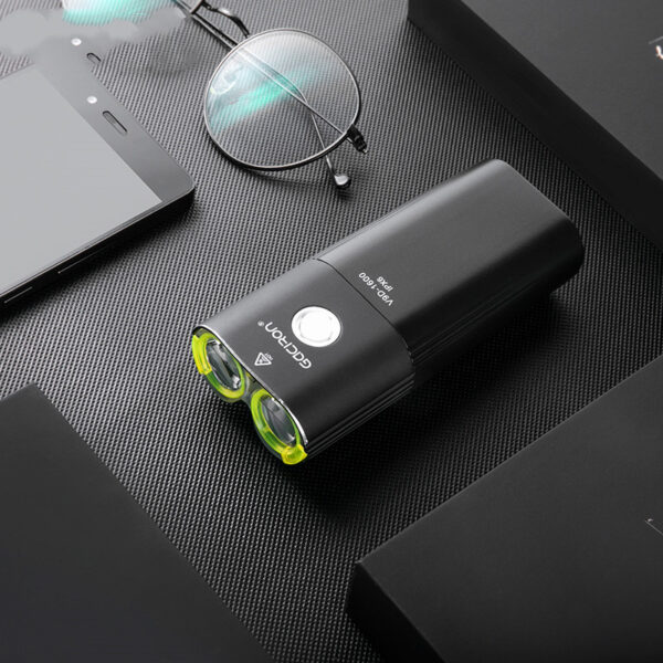 Waterproof Bicycle Bike Headlight 1600 Lumens Power Bank - Image 7