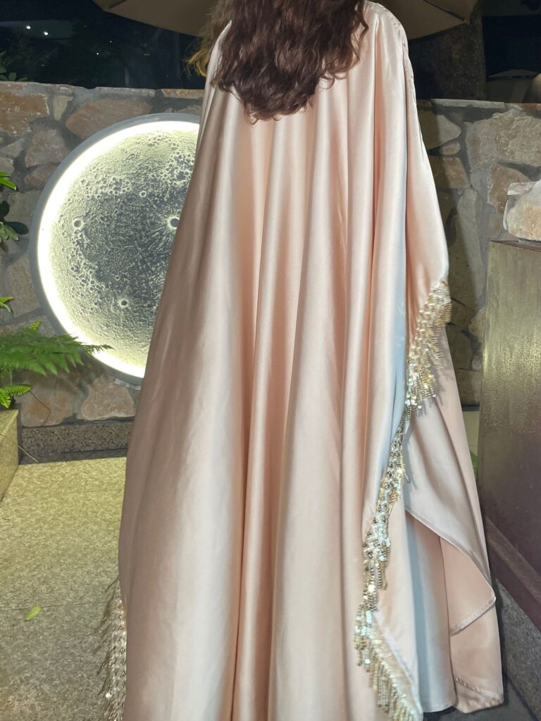 Tassel Dress Women's Robe Two-piece Set