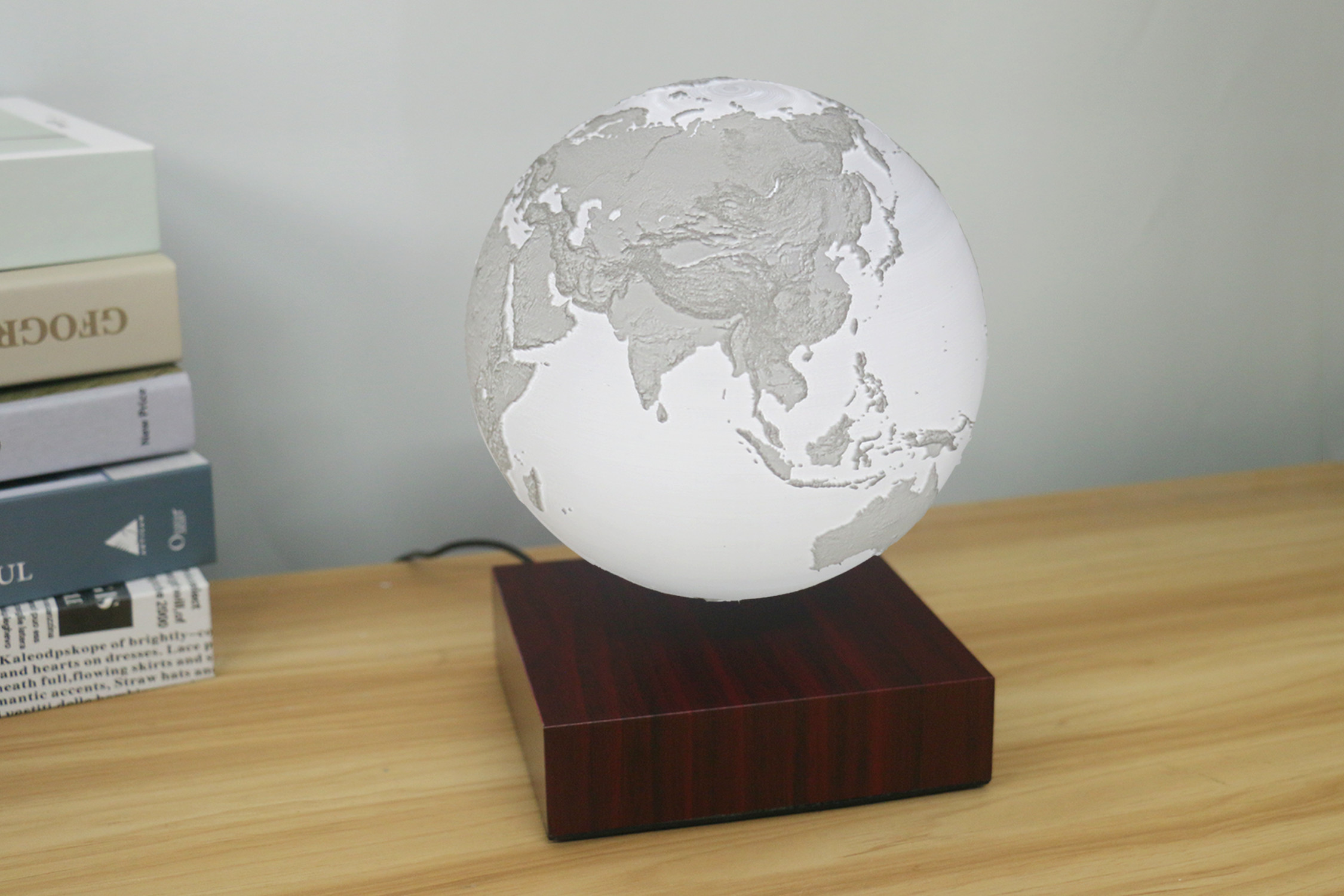 Levitating Earth Jupiter Lamp Magnetic Floating LED Night Light - Image 10