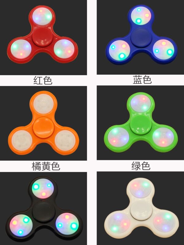 Fidget Spinner Led Lights  Batteries Included - Image 7