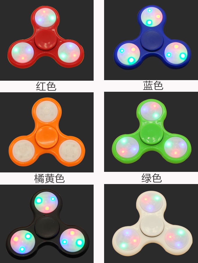 Fidget Spinner Led Lights  Batteries Included - Image 7