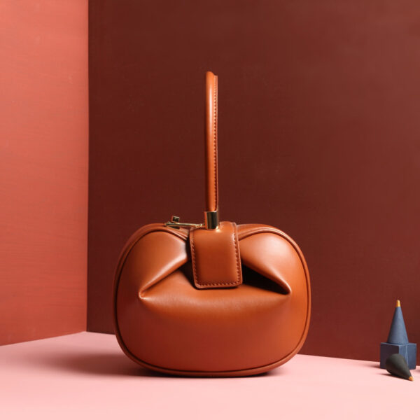 Leather handbags fashion dumplings handbag - Image 24