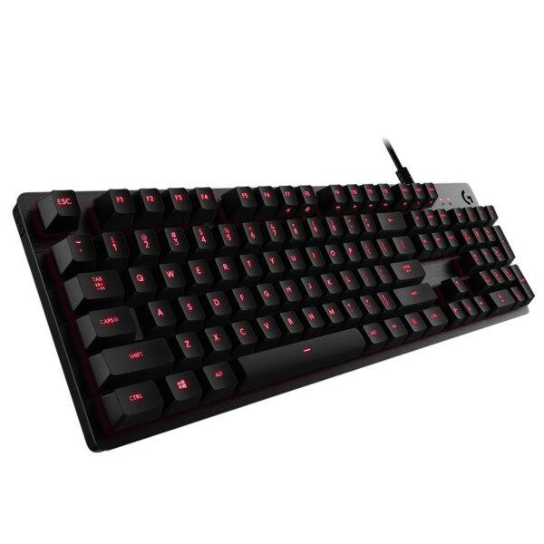 G413 Gaming Electronic Sports Mechanical Keyboard Desktop Backlight 104 Key Metal Panel - Image 3