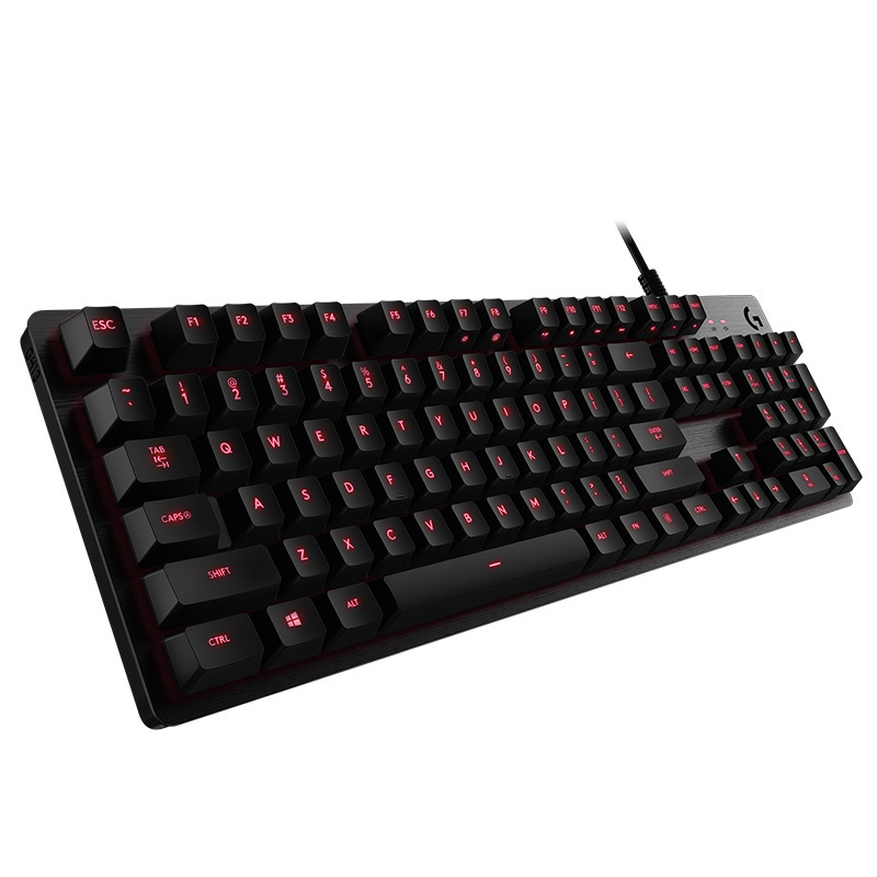 G413 Gaming Electronic Sports Mechanical Keyboard Desktop Backlight 104 Key Metal Panel - Image 3