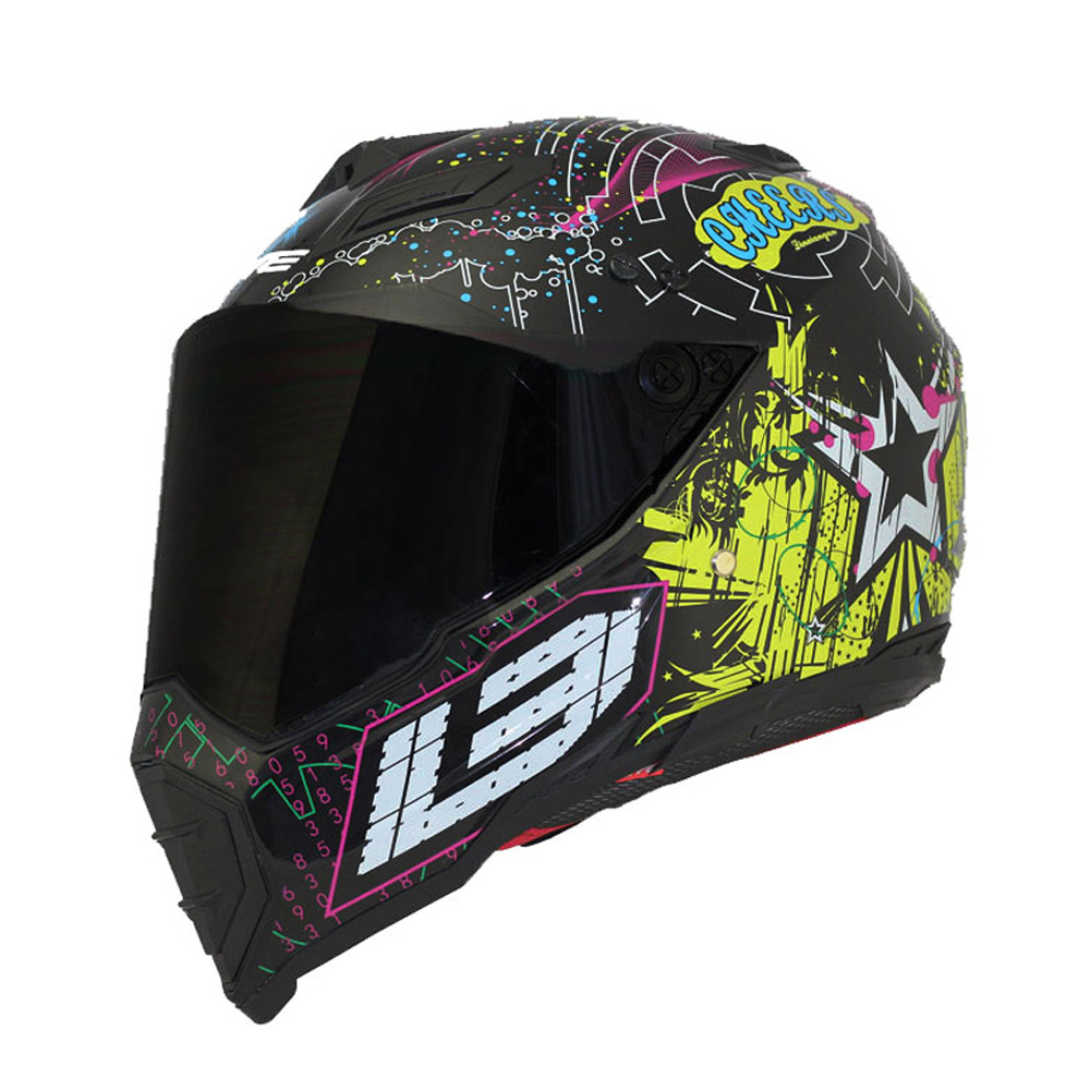Handsome full-cover motorcycle off-road helmet - Image 5