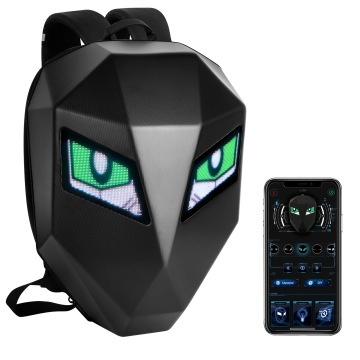 Motorcycle Helmet Hard Shell Waterproof Night Light Backpack - Image 4