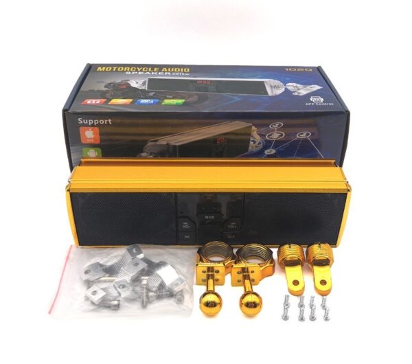 Waterproof Motorcycle Bluetooth Speakers - Image 4
