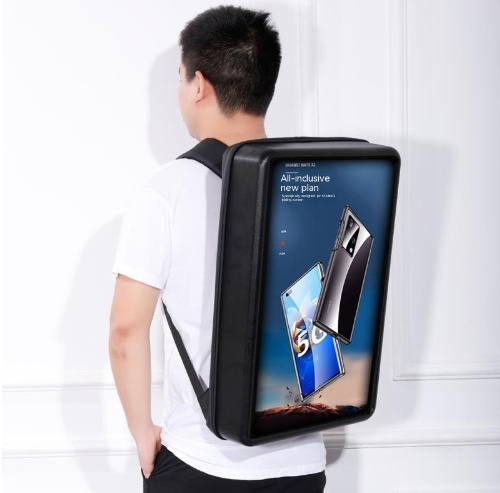 21.5 Inch Display Advertising Backpack - Image 8