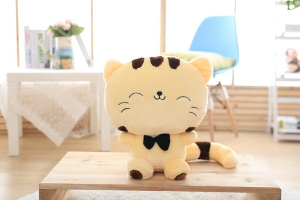 45cm Cute New style cat plush toys stuffed animals colorful big face cat doll kids pillow baby cushion pink/blue - Image 11