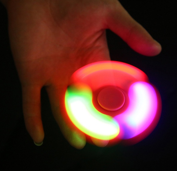 Fidget Spinner Led Lights  Batteries Included - Image 4