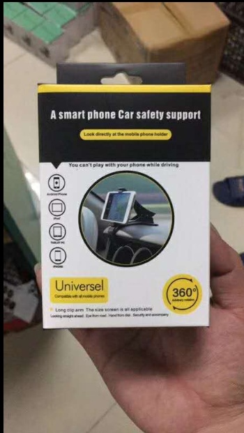 Car bracket steering wheel instrument panel workbench bracket mobile phone holder car navigation bracket mobile phone navigation bracket - Image 5