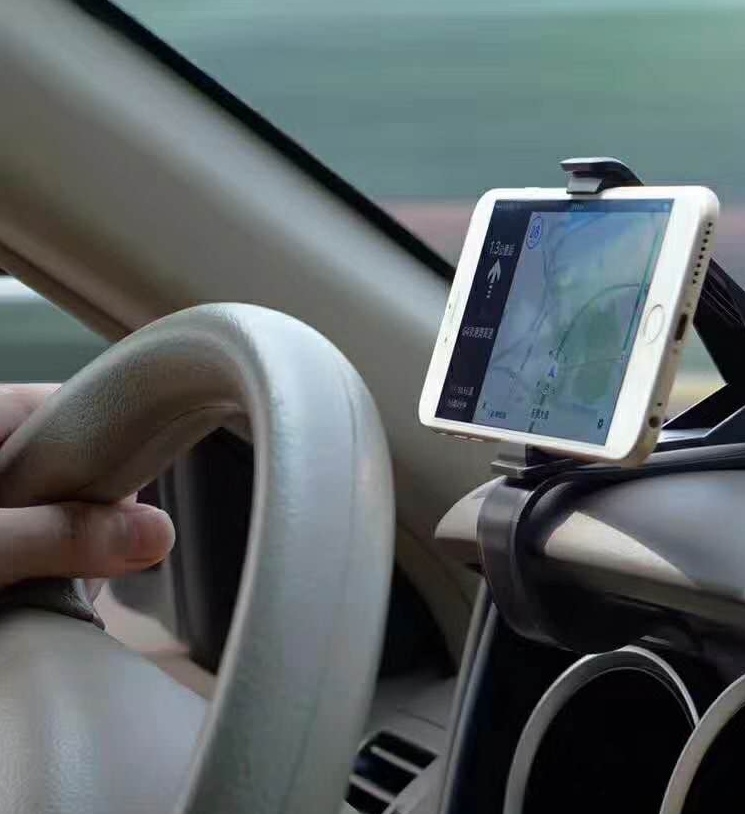 Car bracket steering wheel instrument panel workbench bracket mobile phone holder car navigation bracket mobile phone navigation bracket - Image 1