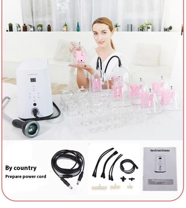 Internal Negative Pressure Health Care Scraping Cupping Electric Physiotherapy Instrument - Image 2