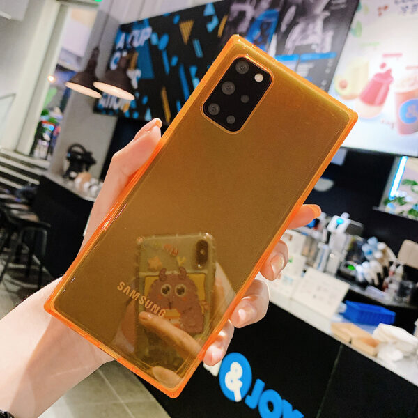 Square transparent TPU phone case - Image 38