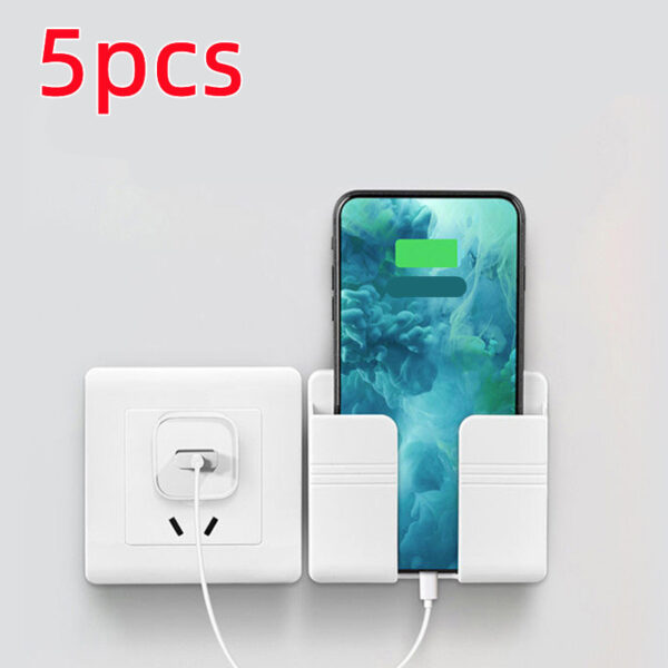 Mobile Phone Charging Storage Rack Punch-free Sticky Storage Box - Image 24