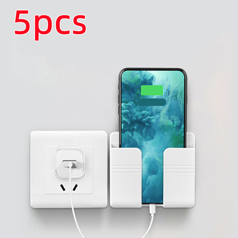 Mobile Phone Charging Storage Rack Punch-free Sticky Storage Box - Image 24