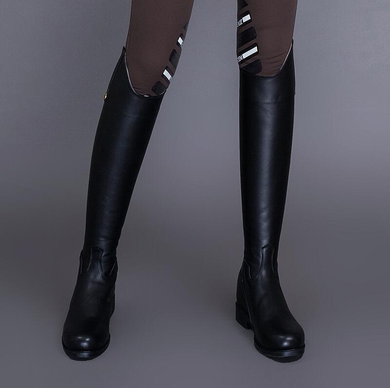 Equestrian Horse Leather Boots High Boots - Image 11