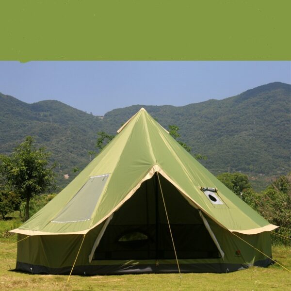 Yurt Tent Outdoor Camping Pyramid Chimney Sunscreen - Image 9