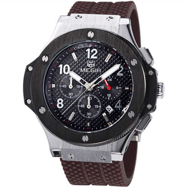Watches Men Luxury Quartz Wrist Watch Male Sports Military Chronograph Watches - Image 7