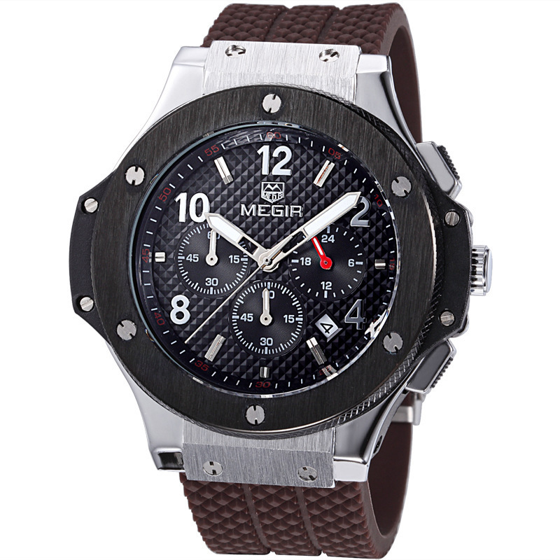 Watches Men Luxury Quartz Wrist Watch Male Sports Military Chronograph Watches - Image 7