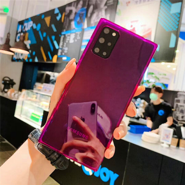Square transparent TPU phone case - Image 63