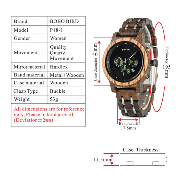 Wooden Watch For Men - Image 3
