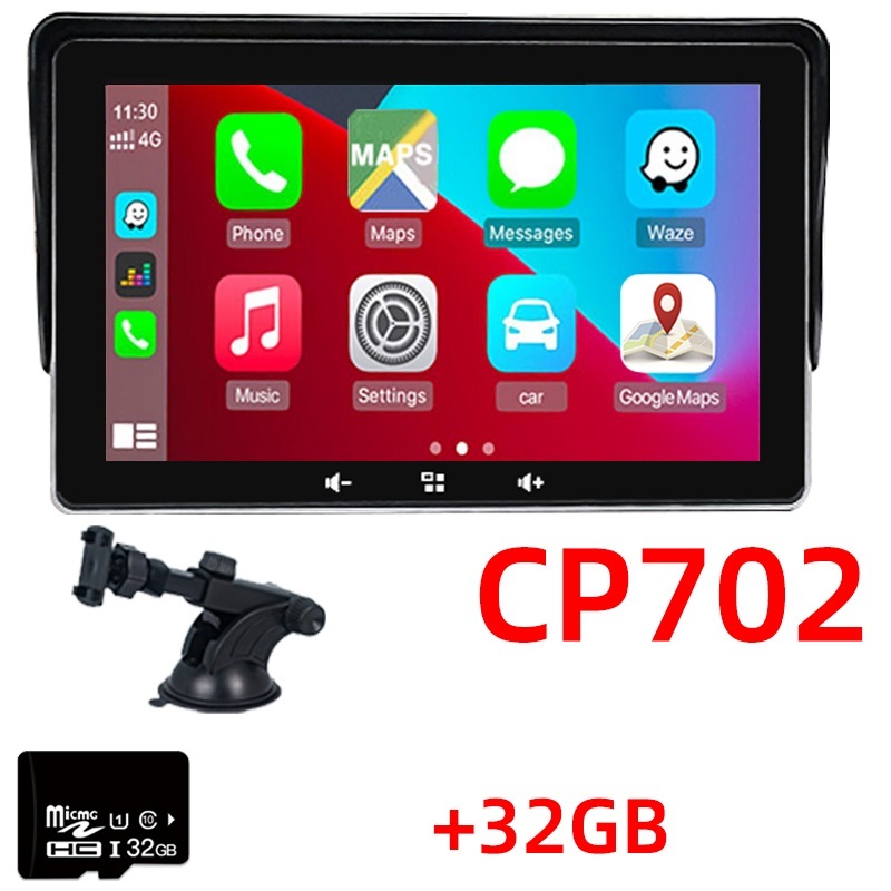 7inch On-board Wireless CarPlay Display Touch Screen - Image 3