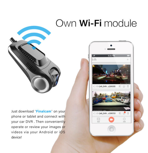 Dash cam Night vision FHD1080P - Image 7