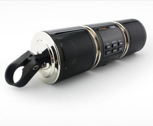 Motorcycle Bluetooth Music Player MP3 Motorcycle Stereo Speaker FM Radio Adjustable LED Screen - Image 14