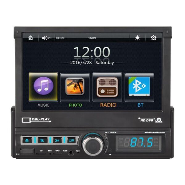 Touch Screen MP5 Player Bluetooth Hands Free MP3 Card U Disk Mp4 - Image 6