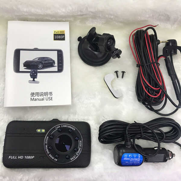 HD Night Vision Driving Motion Detection Front And Rear Recorder - Image 5