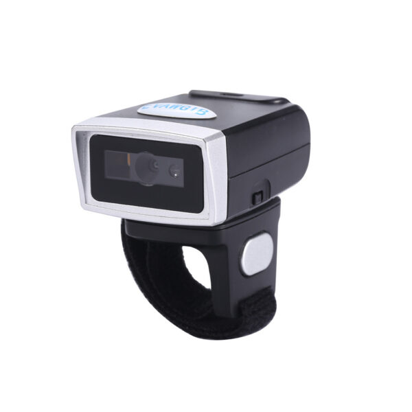 Compatible with Apple , QR Code Wireless Bluetooth Scanning Gun Portable Ring Wearable Scanner - Image 2