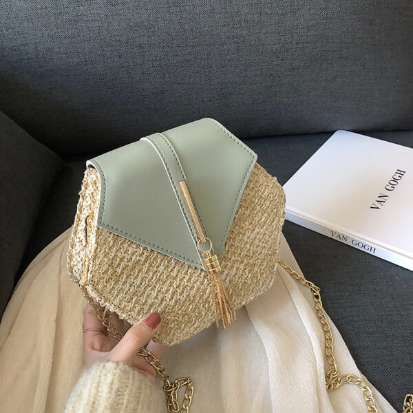 Fashion Beach Straw Bag Woven Female Bag - Image 9