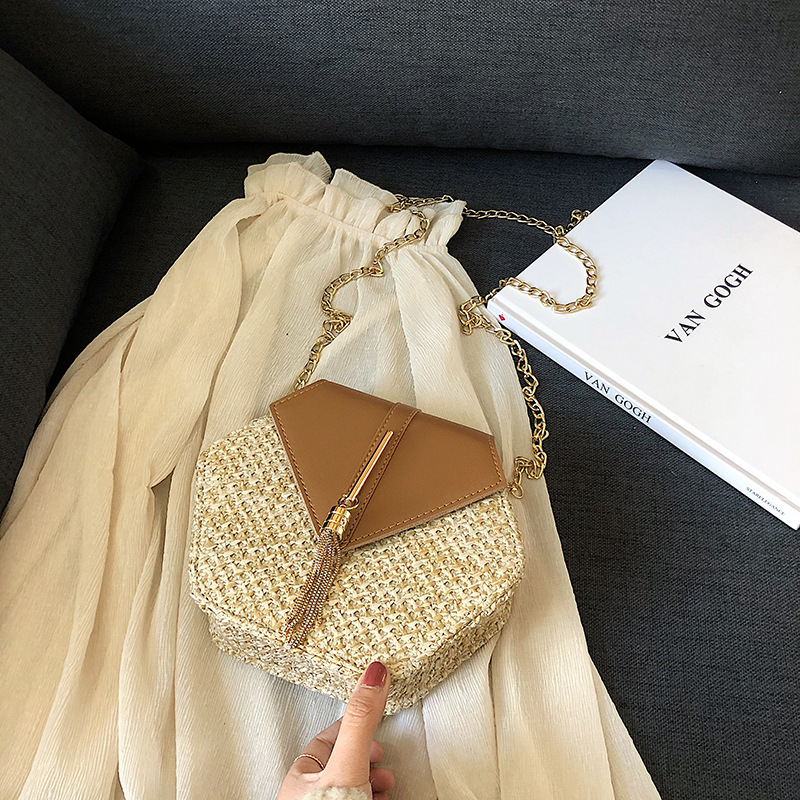 Fashion Beach Straw Bag Woven Female Bag - Image 2