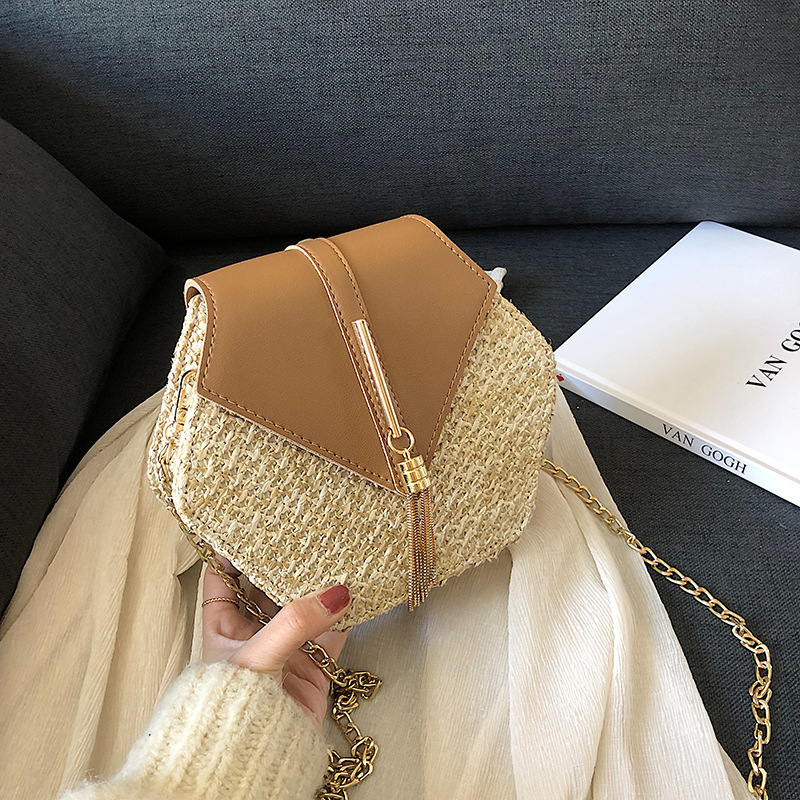 Fashion Beach Straw Bag Woven Female Bag - Image 8