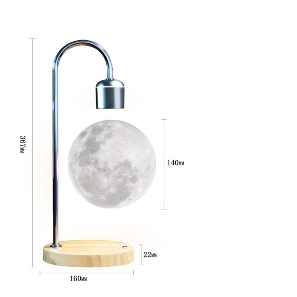 Magnetic Levitation Moon Light 3d Printing Moon Light - Image 4