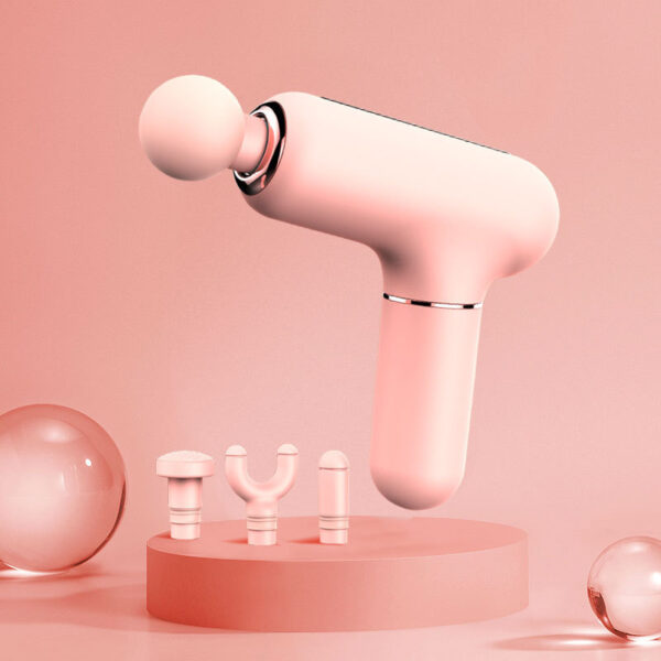 Mini USB Muscle Massage Gun Percussive Deep Tissue Massage Gun Girls Body Neck Pain Massager Fascia Gun - Image 9