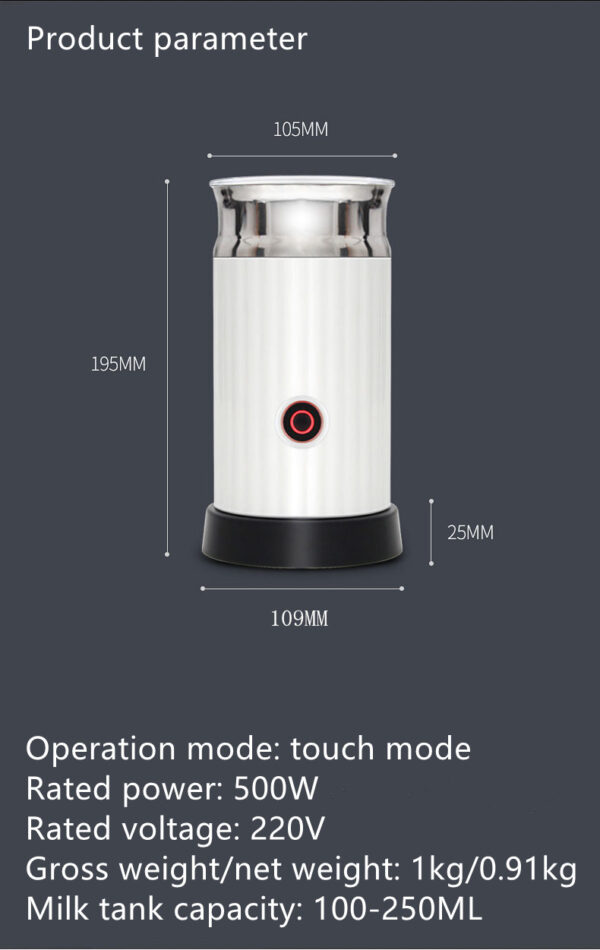 Milk frother, milk electric heater - Image 7
