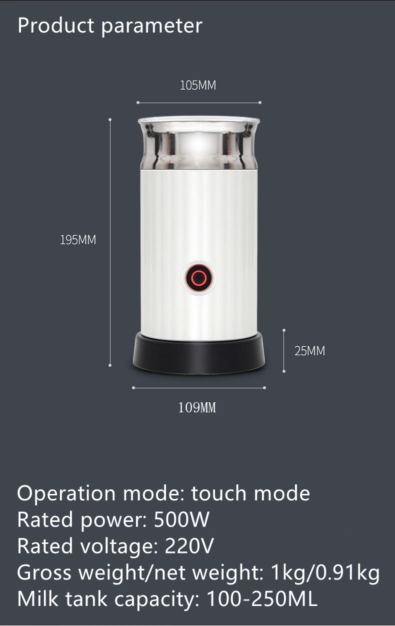 Milk frother, milk electric heater - Image 7