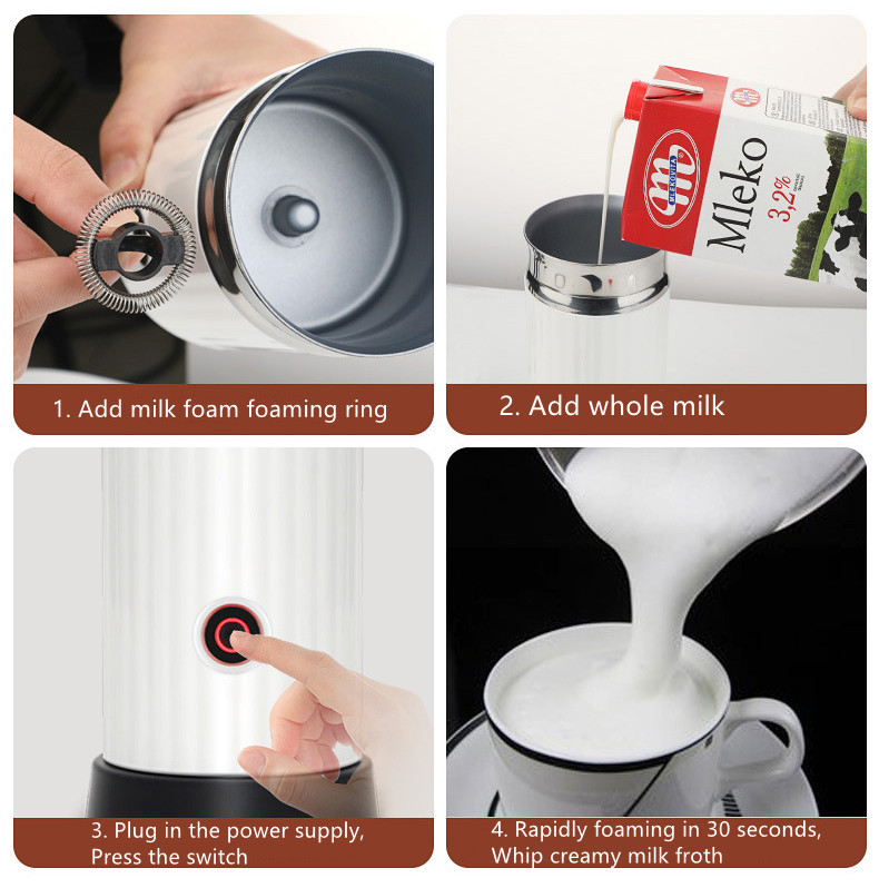 Milk frother, milk electric heater - Image 3