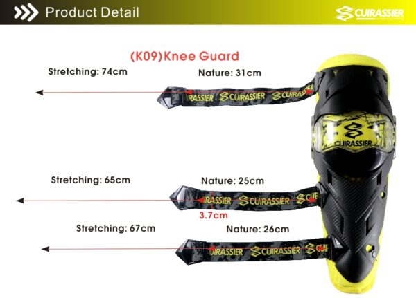 Motorcycle Elbow Protector Cuirassier Kneepad Knee Guards Motocross Downhill Dirt Bike MX Protection Off-Road Racing Elbow Pads - Image 13