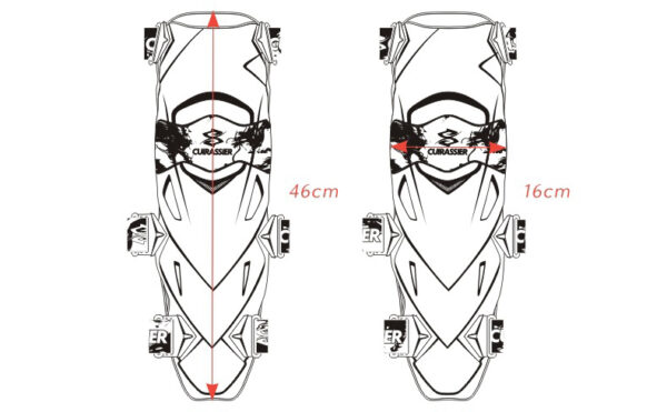 Motorcycle Elbow Protector Cuirassier Kneepad Knee Guards Motocross Downhill Dirt Bike MX Protection Off-Road Racing Elbow Pads - Image 16