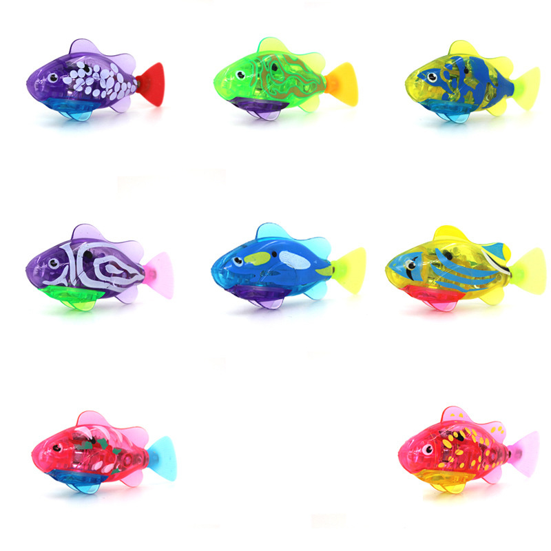 Cat Interactive Electric Fish Water Toy For Indoor Play Swimming Robot Fish Toys For Cat Dog Pet Baby Swimmer Bath Robofish Toys - Image 16