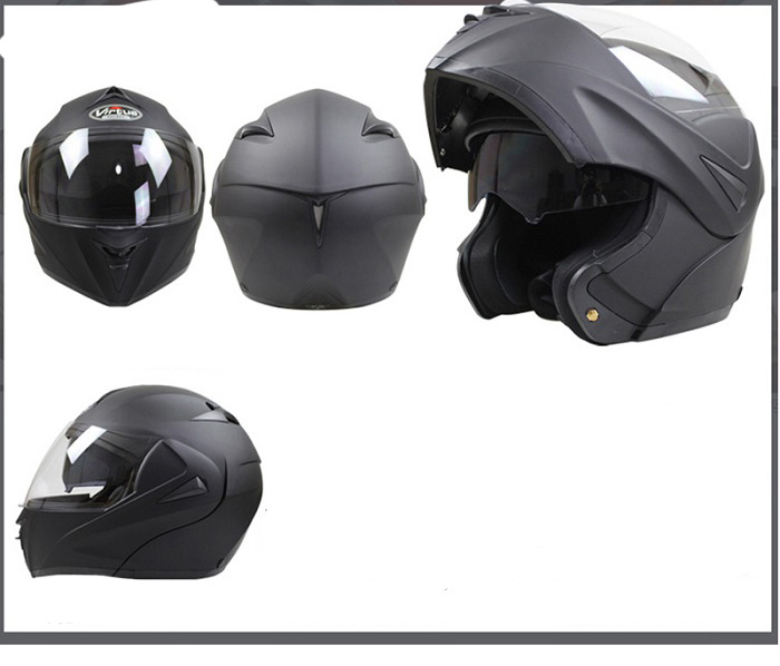 Motorcycle Uncovered Helmet Carbon Fiber Double Mirror Electric Bike Helmet Men and Women - Image 6