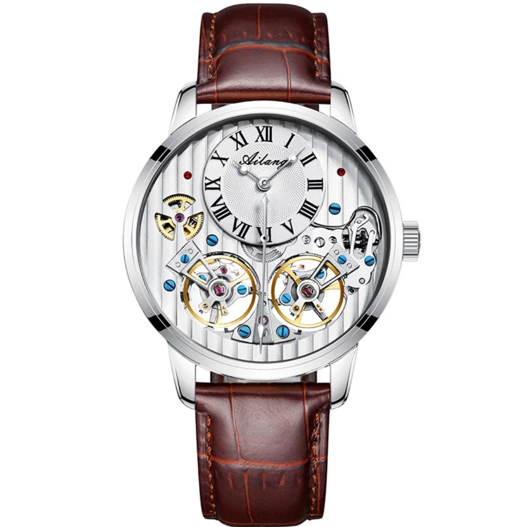 Watch Double Tourbillon Automatic Mechanical Watch Men